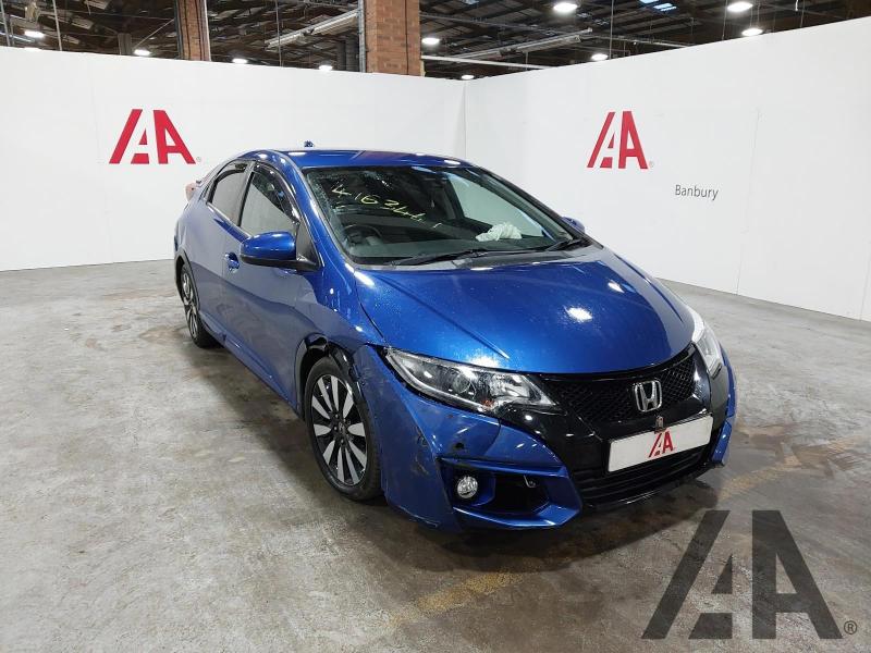 2016 HONDA CIVIC I-VTEC SE PLUS NAVI 1798cc PETROL AUTOMATIC 5 Speed 5 DOOR HATCHBACK