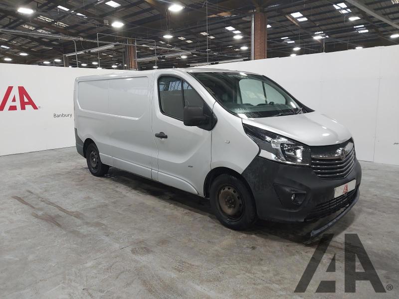 2017 VAUXHALL VIVARO L2H1 2900 SPORTIVE CDTI 1598cc TURBO DIESEL MANUAL 6 Speed PANEL VAN
