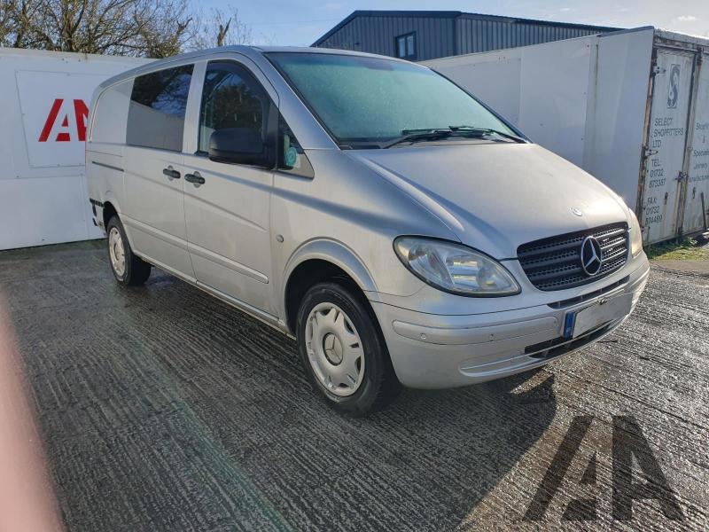 2009 MERCEDES VITO 111 CDI LONG SWB 2148cc TURBO DIESEL MANUAL PANEL VAN