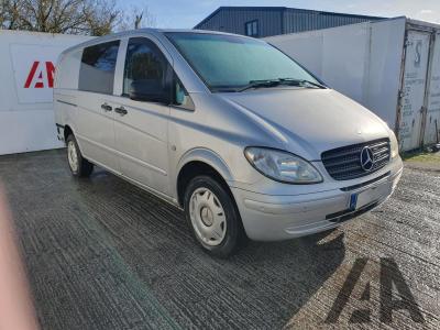Image of 2009 MERCEDES VITO 111 CDI LONG SWB 2148cc TURBO DIESEL MANUAL PANEL VAN