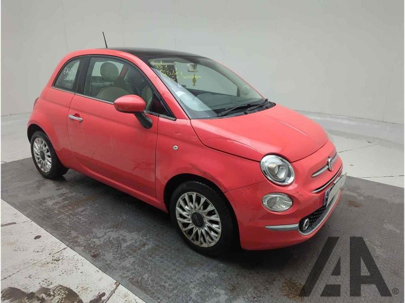 2015 FIAT 500 TWINAIR LOUNGE 875cc TURBO PETROL MANUAL 3 DOOR HATCHBACK