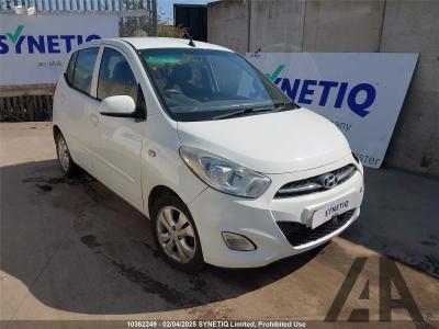 Image of 2012 HYUNDAI I10 ACTIVE 1248cc PETROL MANUAL 5 Speed 5 DOOR HATCHBACK