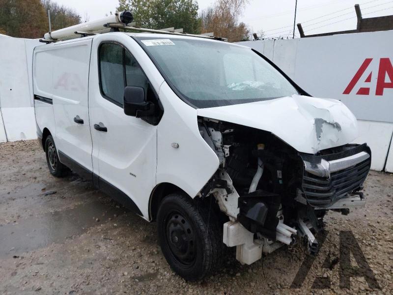 2014 VAUXHALL VIVARO 2900 L1H1 CDTI P/V ECOFLEX 1598cc TURBO DIESEL MANUAL 6 Speed PANEL VAN
