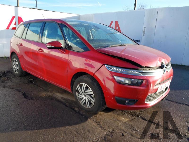 2016 CITROEN C4 PICASSO GRAND BLUEHDI VTR PLUS 1560cc TURBO DIESEL AUTOMATIC 6 Speed 5 DOOR MPV