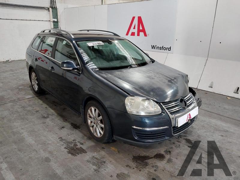 2008 VOLKSWAGEN GOLF SE TDI DPF 1896cc TURBO DIESEL MANUAL 5 Speed 5 DOOR ESTATE