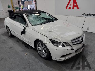Image of 2011 MERCEDES E-CLASS E220 CDI BLUEEFFICIENCY SE 2143cc TURBO DIESEL AUTOMATIC 2 DOOR CONVERTIBLE