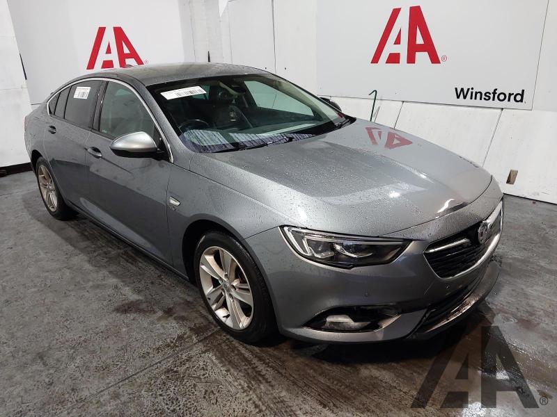 2018 VAUXHALL INSIGNIA GRAND SPORT ELITE NAV ECOTEC 1598cc TURBO DIESEL MANUAL 6 Speed 5 DOOR HATCHBACK