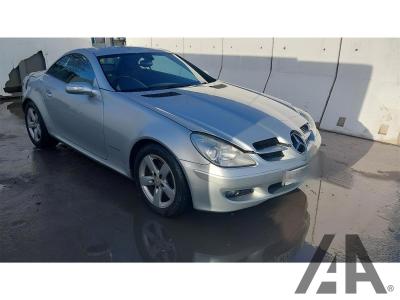 Image of 2006 MERCEDES SLK SLK200 KOMPRESSOR 1796cc SUPER PETROL MANUAL 6 Speed 2 DOOR CONVERTIBLE
