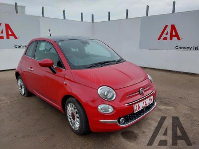 Image of 2022 FIAT 500 RED 999cc PETROL MANUAL 3 DOOR HATCHBACK