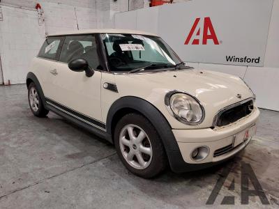 Image of 2009 MINI HATCH ONE 1397cc PETROL MANUAL 6 Speed 3 DOOR HATCHBACK