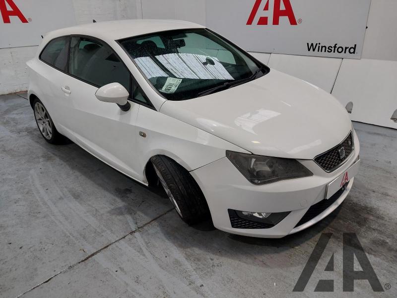 2012 SEAT IBIZA CR TDI FR 1598cc TURBO DIESEL MANUAL 5 Speed 3 DOOR HATCHBACK