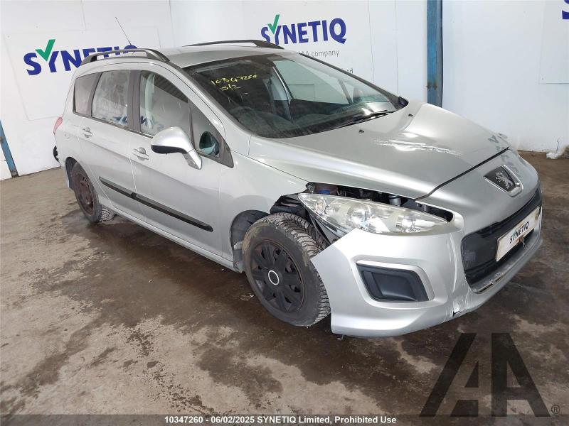 2012 PEUGEOT 308 HDI SW ACCESS 1560cc TURBO DIESEL MANUAL 5 DOOR ESTATE