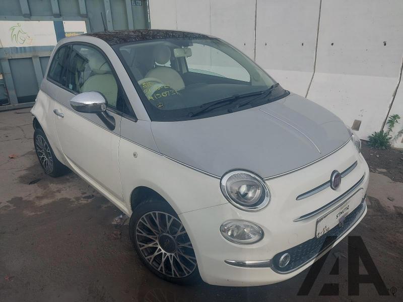 2019 FIAT 500 COLLEZIONE DUALOGIC 1242cc PETROL SEMI AUTO 3 DOOR HATCHBACK