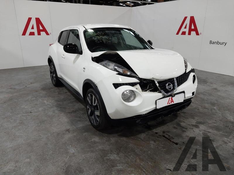 2013 NISSAN JUKE DCI N-TEC 1461cc TURBO DIESEL MANUAL 6 Speed 5 DOOR HATCHBACK