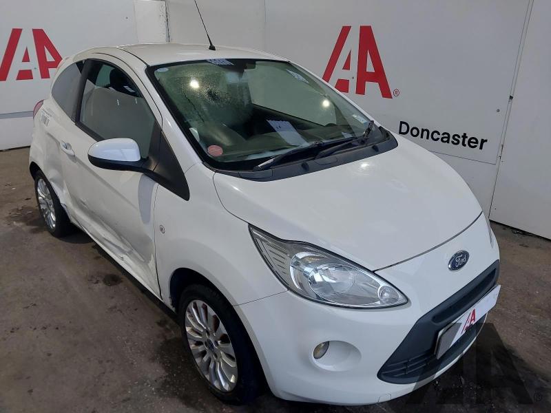 2012 FORD KA ZETEC 1242cc PETROL MANUAL 5 Speed 3 DOOR HATCHBACK