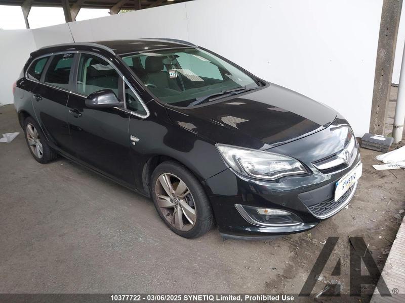 2012 VAUXHALL ASTRA SRI 1598cc PETROL AUTOMATIC 6 Speed 5 DOOR ESTATE