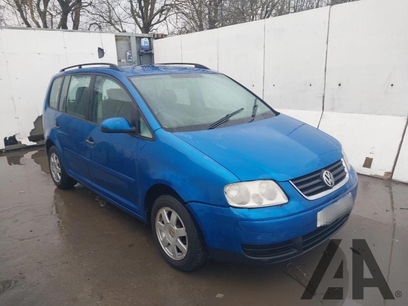 2006 VOLKSWAGEN TOURAN S 7 STR 1595cc PETROL MANUAL 5 DOOR MPV