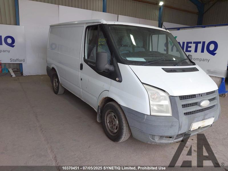 2007 FORD TRANSIT 280 SWB LR 2198cc TURBO DIESEL MANUAL 5 Speed PANEL VAN