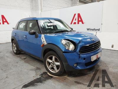 Image of 2011 MINI COUNTRYMAN ONE 1598cc PETROL MANUAL 6 Speed 5 DOOR HATCHBACK