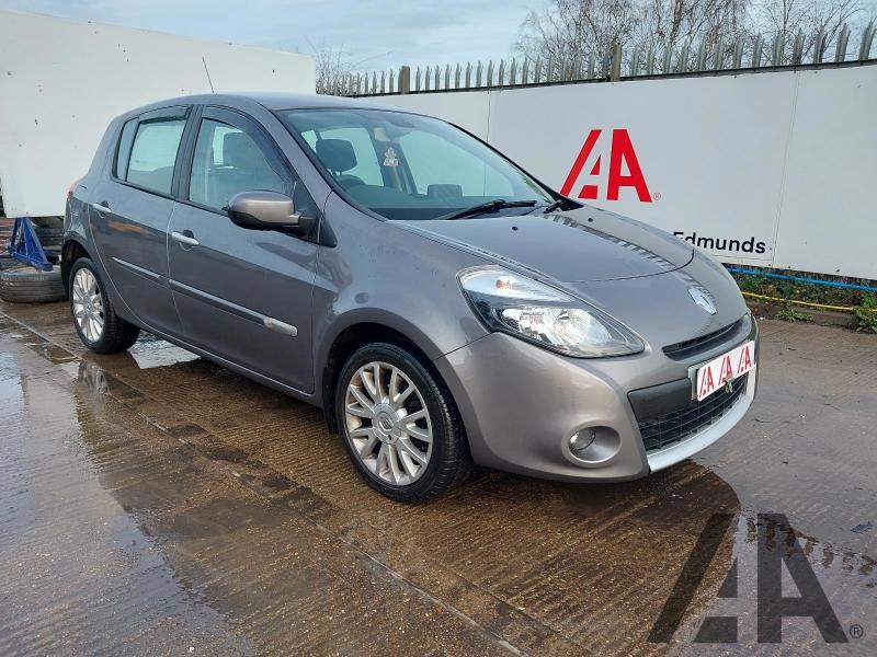 2010 RENAULT CLIO DYNAMIQUE TOMTOM 16V 1149cc PETROL MANUAL 5 Speed 5 DOOR HATCHBACK