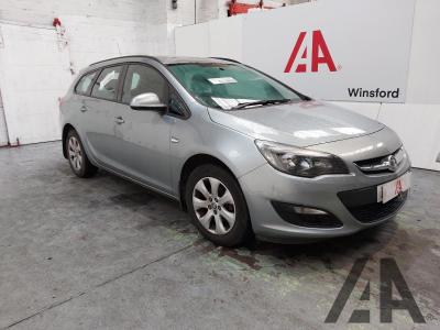 Image of 2014 VAUXHALL ASTRA DESIGN 1598cc PETROL MANUAL 5 Speed 5 DOOR ESTATE