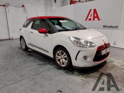 Image of 2014 CITROEN DS3 E-HDI DSTYLE RED 1560cc TURBO DIESEL MANUAL 5 Speed 3 DOOR HATCHBACK
