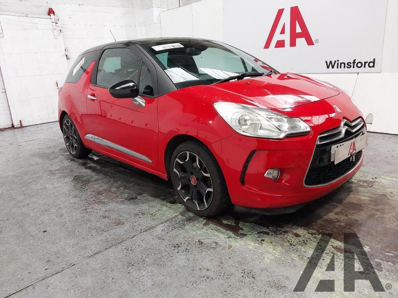 2011 CITROEN DS3 E-HDI DSTYLE PLUS 1560cc TURBO DIESEL MANUAL 5 Speed 3 DOOR HATCHBACK