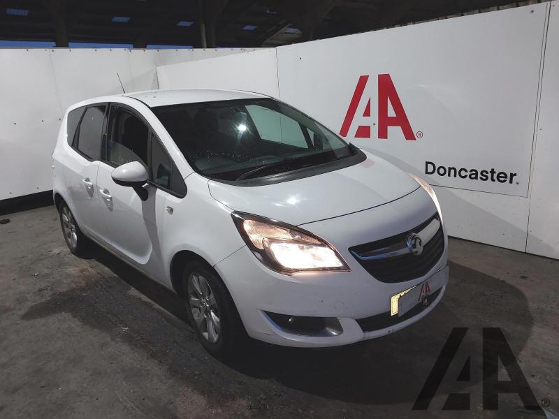 2017 VAUXHALL MERIVA LIFE 1398cc PETROL MANUAL 5 Speed 5 DOOR MPV