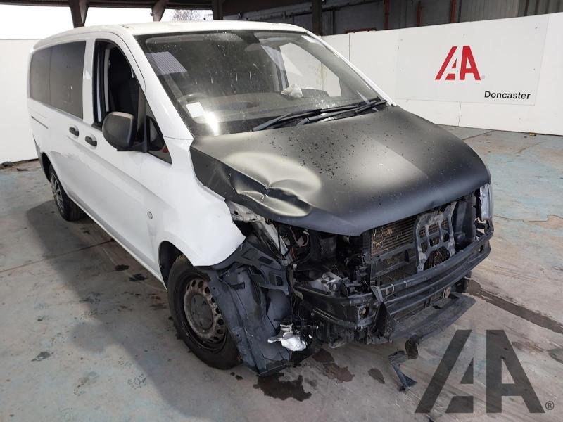 2017 MERCEDES VITO 111 CDI 1598cc TURBO DIESEL MANUAL 2 DOOR PANEL VAN