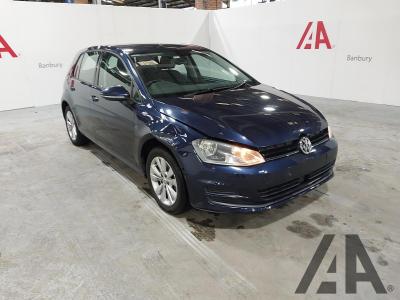 Image of 2014 VOLKSWAGEN GOLF SE TSI BLUEMOTION TECHNOLOGY D 1395cc TURBO PETROL SEMI AUTO 7 Speed 5 DOOR HATCHBACK