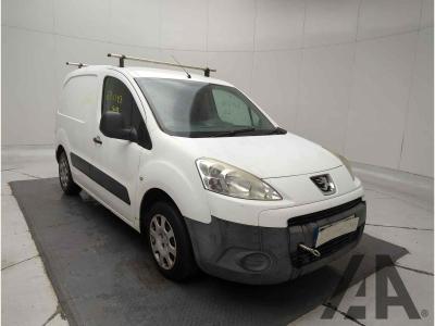 Image of 2011 PEUGEOT PARTNER HDI SE L1 625 1560cc TURBO DIESEL MANUAL 5 Speed PANEL VAN