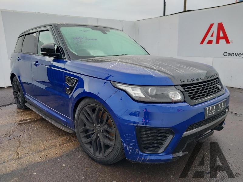 2015 LAND ROVER RANGE ROVER SPORT SVR 4999cc SUPER PETROL AUTOMATIC 8 Speed 5 DOOR ESTATE