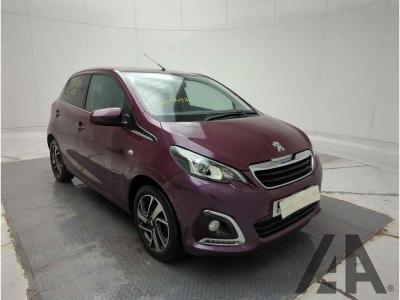 Image of 2016 PEUGEOT 108 PURETECHURE 1199cc PETROL MANUAL 5 Speed 5 DOOR HATCHBACK