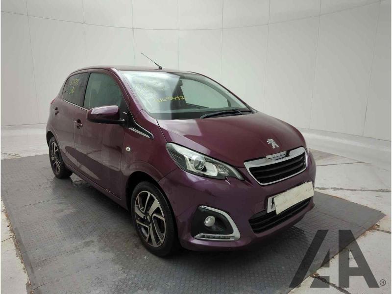 2016 PEUGEOT 108 PURETECHURE 1199cc PETROL MANUAL 5 Speed 5 DOOR HATCHBACK