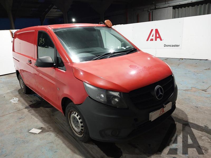 2017 MERCEDES VITO 109 CDI 1598cc TURBO DIESEL MANUAL 2 DOOR PANEL VAN