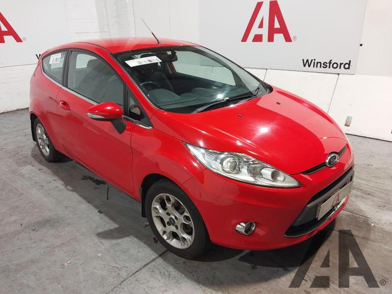 2011 FORD FIESTA ZETEC 1242cc PETROL MANUAL 5 Speed 3 DOOR HATCHBACK