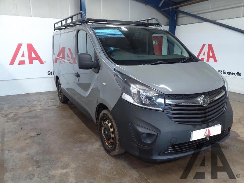 2016 VAUXHALL VIVARO 2700 L1H1 CDTI P/V ECOFLEX S/S 1598cc TURBO DIESEL MANUAL 6 Speed PANEL VAN