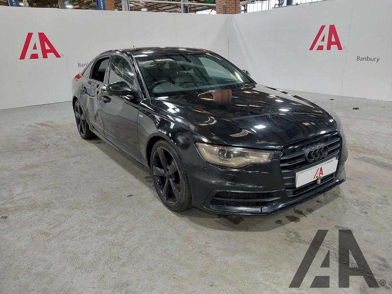 2014 AUDI A6 TDI S LINE BLACK EDITION 1968cc TURBO DIESEL CVT 8 Speed 4 DOOR SALOON