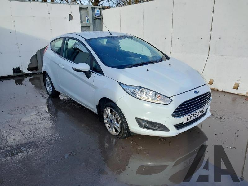 2015 FORD FIESTA ZETEC 998cc TURBO PETROL MANUAL 5 Speed 3 DOOR HATCHBACK