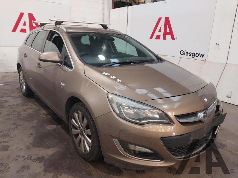 2014 VAUXHALL ASTRA SE CDTI ECOFLEX S/S 1686cc TURBO DIESEL MANUAL 6 Speed 5 DOOR ESTATE