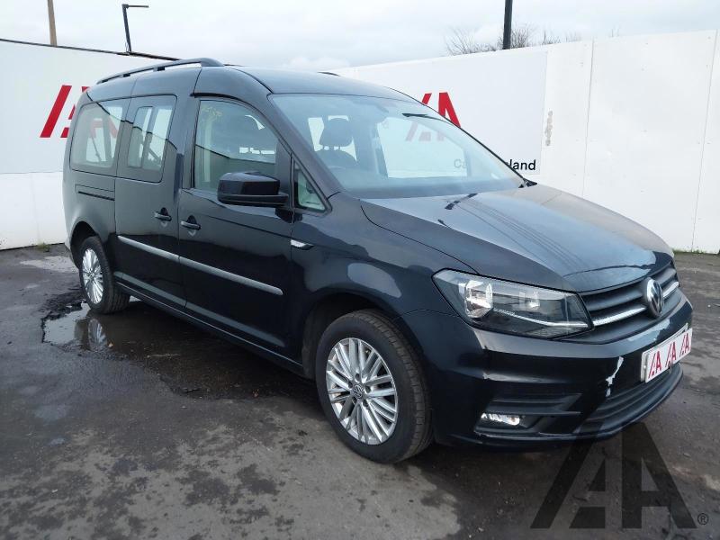 2018 VOLKSWAGEN CADDY MAXI C20 LIFE TDI 1968cc TURBO DIESEL SEMI AUTO 5 DOOR MPV