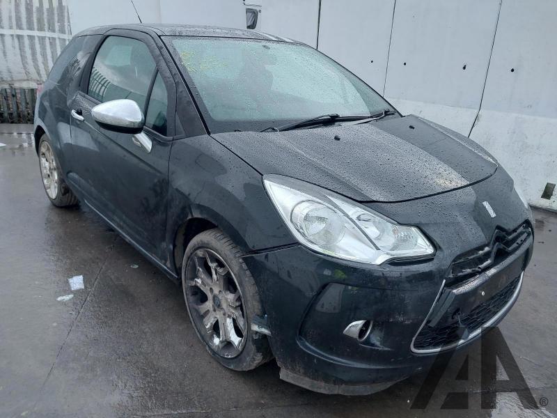 2011 CITROEN DS3 HDI BLACK AND WHITE 1560cc TURBO DIESEL MANUAL 5 Speed 3 DOOR HATCHBACK