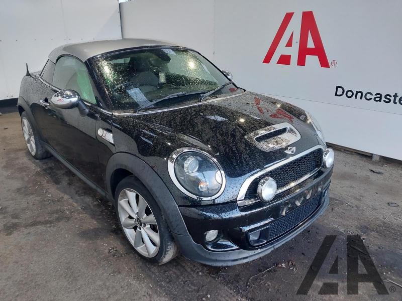 2011 MINI COUPE COOPER S 1598cc TURBO PETROL MANUAL 6 Speed 2 DOOR COUPE