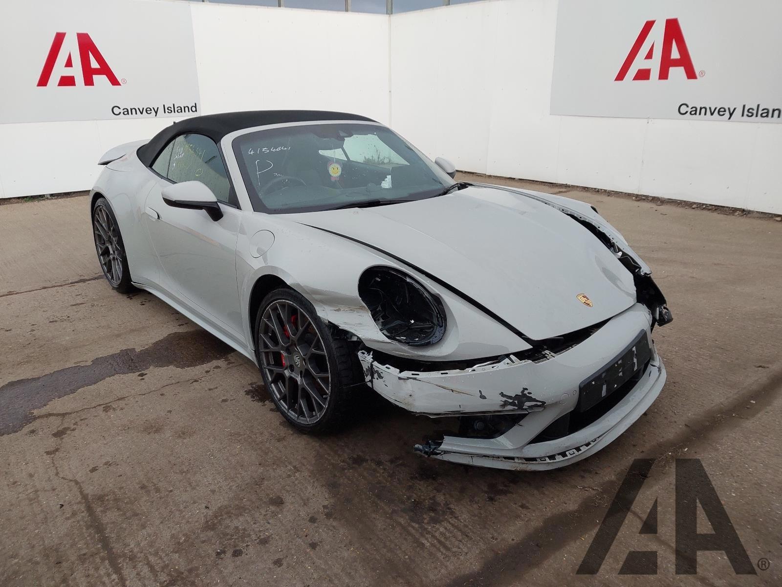 2019 PORSCHE 911 CARRERA 4S PDK 2981cc TURBO PETROL SEMI AUTO 2 DOOR CONVERTIBLE