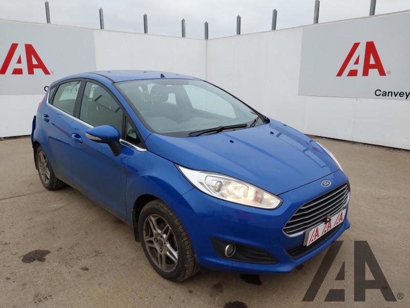 2013 FORD FIESTA ZETEC 998cc TURBO PETROL MANUAL 5 Speed 5 DOOR HATCHBACK