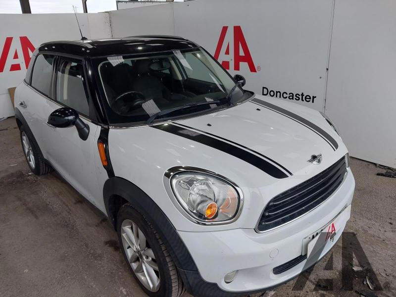 2011 MINI COUNTRYMAN COOPER D 1598cc TURBO DIESEL MANUAL 6 Speed 5 DOOR HATCHBACK
