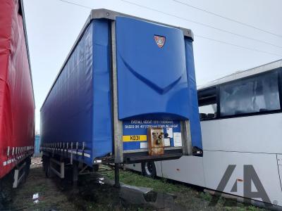 Image of 2015 TIGER TRAILERS CURTAIN SIDER T