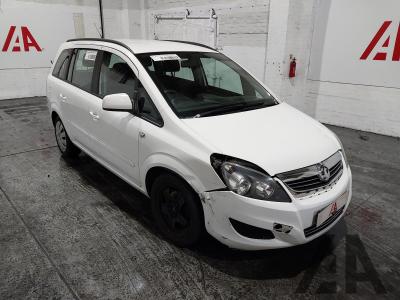 Image of 2012 VAUXHALL ZAFIRA EXCLUSIV 1598cc PETROL MANUAL 5 DOOR MPV