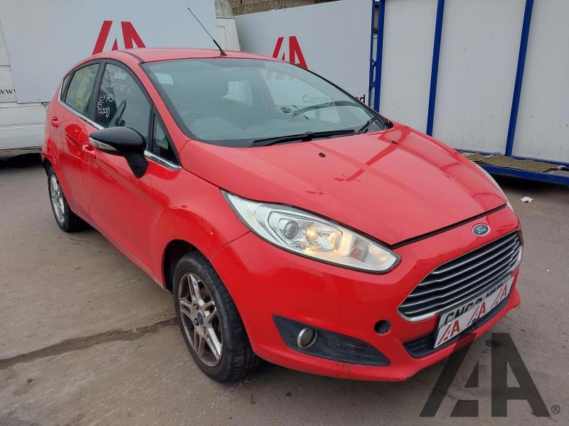 2013 FORD FIESTA ZETEC 1242cc PETROL MANUAL 5 Speed 5 DOOR HATCHBACK