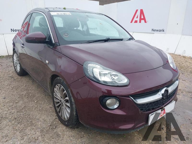 2015 VAUXHALL ADAM GLAM 1229cc PETROL MANUAL 5 Speed 3 DOOR HATCHBACK